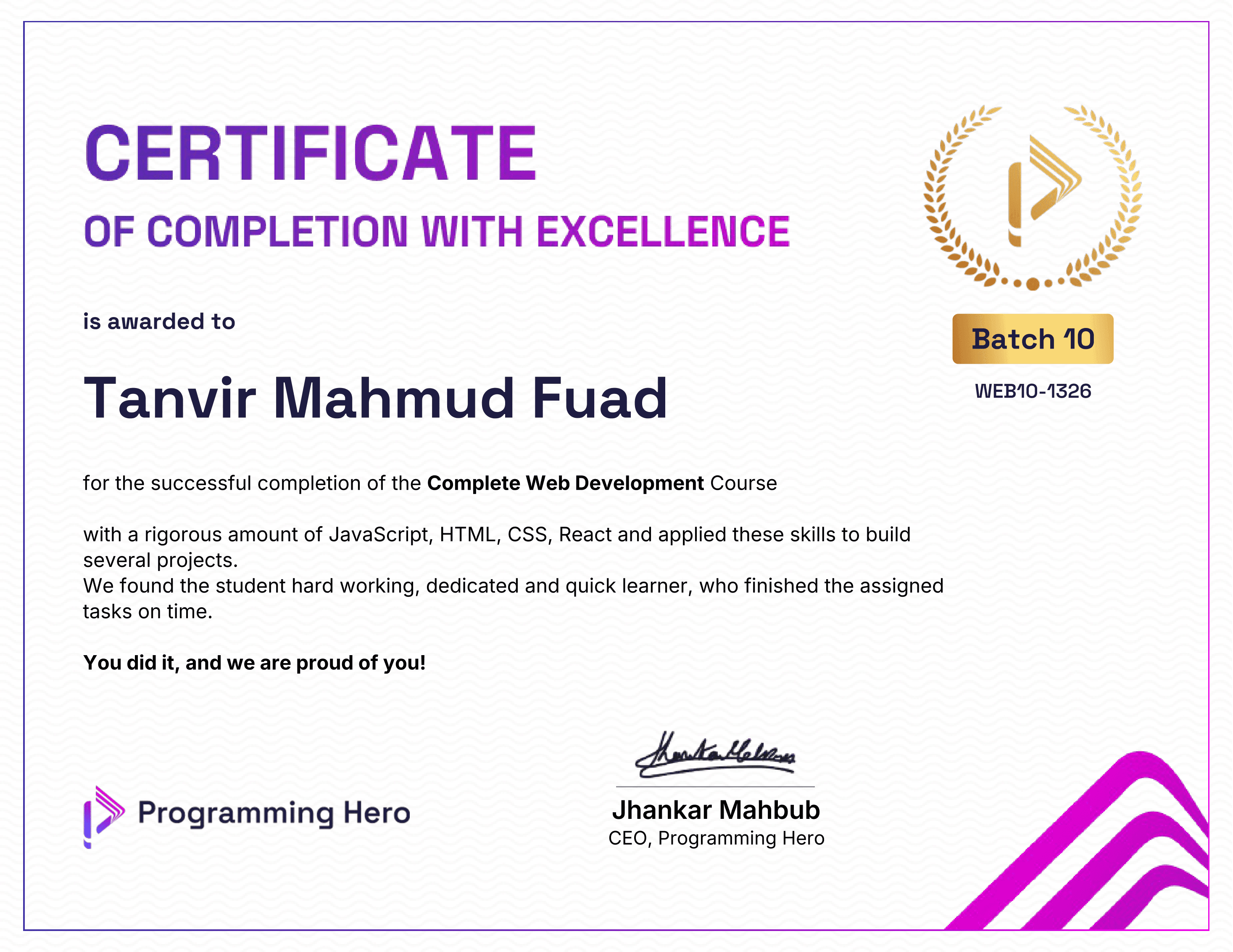 Complete Web Development Bootcamp